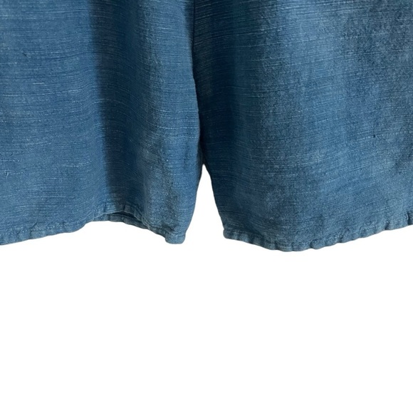 PHILIP HUANG Sky Indigo Isan Woven Shorts - Picture 5 of 11